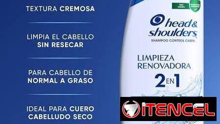 Champús Head&Shoulders 375ml 9 usd