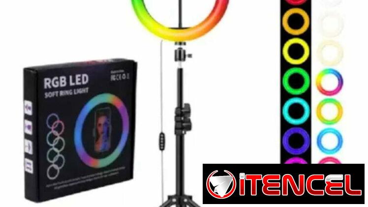 Se vende aro de luz 12 Pulgadas rgb más tripode
