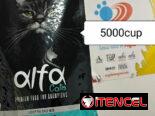 Pienso para gatos marca Alfa sabor salmón y res 20kg