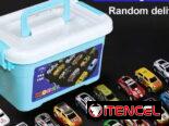 Caja de carritos de juguetes / 24 carritos