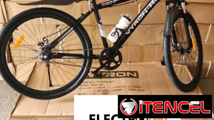 *Bicicleta Todoterreno*  Tamaño: 26″ Marca : Vyron Modelo : M1 – Trae las luneta –  Pomo de agua – 2 guardafangos (drlan