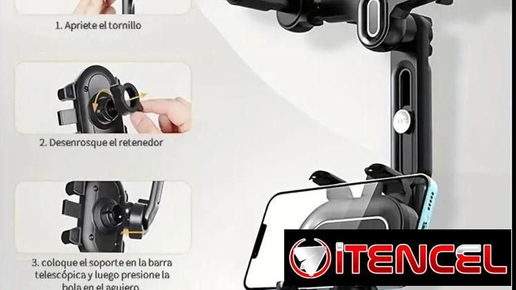Lo mejor en accesorios para que ponga el móvil en su auto. Fuerte y seguro!!