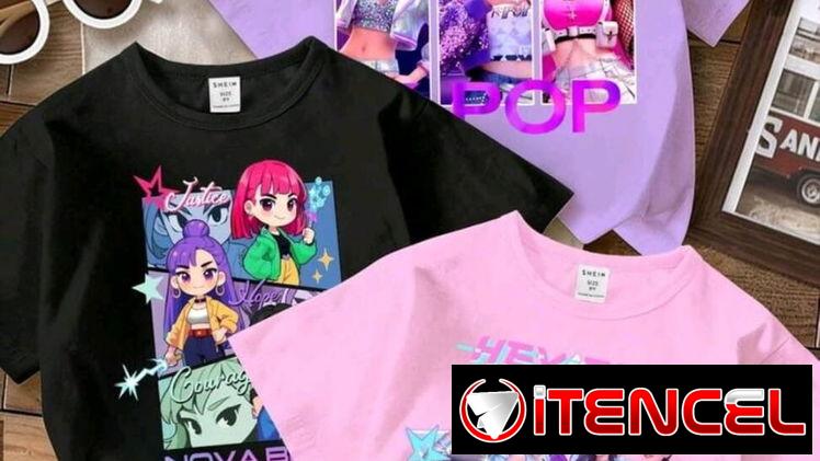 Ropa de niña de las guerreras K-pop