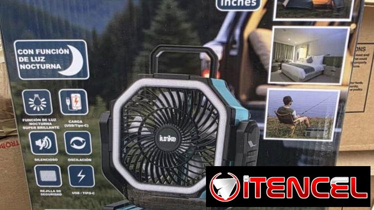 Ventiladores recargables f6