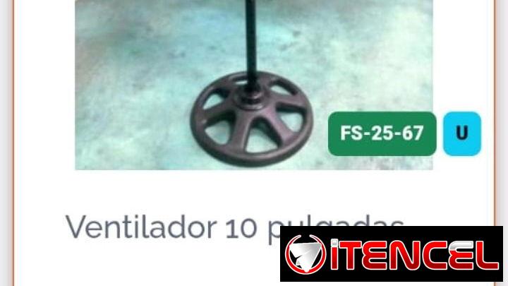 Ventilador de 10 pulgadas