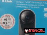 Cámara WiFi D-LINK FULL HD Con función panorámica sonido /movimiento