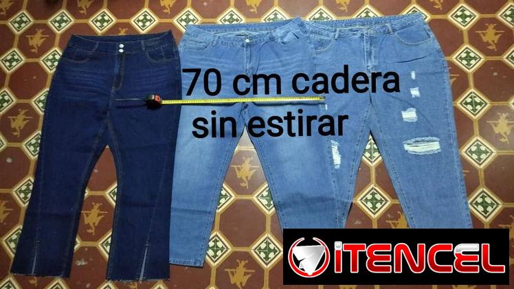Vendo bermudas elastizados de mezclilla