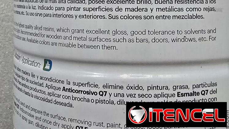 Esmalte Negro Anticorrosivo con Brillo
