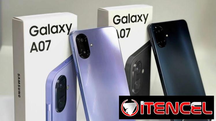 SAMSUNG A07 📱 6.7” HD + 50 MP IA + Batería 5000mAh + Android 13 🔥