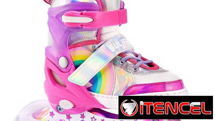 ☎️53544655 🛵 Entrega Disponible ⭐Patines en Línea Unicornio Arcoíris LED ⭐