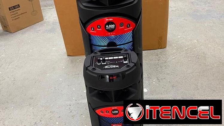 Bocinas rudenk  3000 w precio :65 usd  4000 w precio 80 usd Transporte incluido 🔥🔥