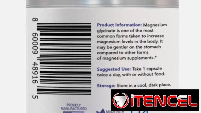 GLICINATO DE MAGNESIO – 180 CAPSULAS DE 400MG CADA UNA