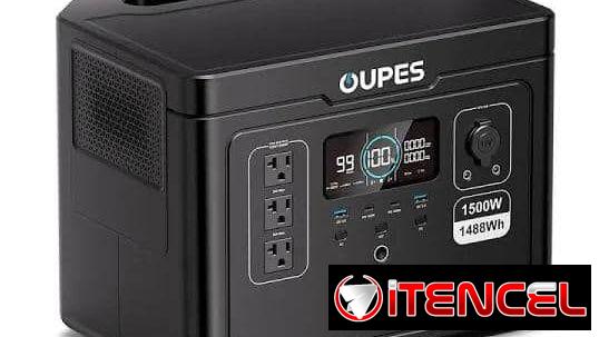 Oupes Exodus 1500 Estación de Energía Portátil 1488Wh Alta Potencia