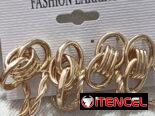 Bisutería bbb cadenas, aretes, anillos…