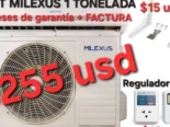 Split milexus de 1 T convencionales e inverter con 6 meses de garantía 53220916