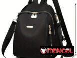 🎒 🎒 Mochila negra mediana