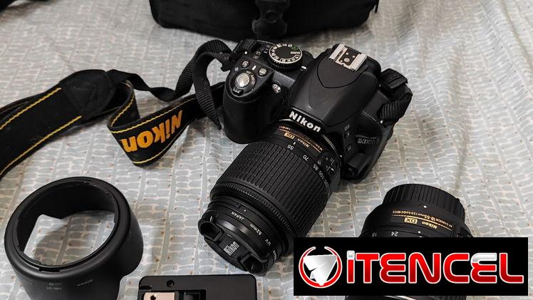 Venta de una cámara réflex digital NIKON D3100!