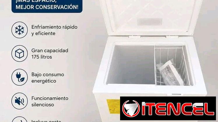 NEVERAS EKO 3.5 PIES 185  Y 5 PIES 205 CON LUS Y CERRADURA