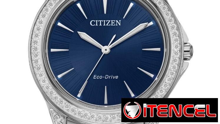 RELOJ CITIZEN ECODRIVE CLASSIC DE MUJER (EM0940-54L) NUEVO A ESTRENAR , 34MM EN ACERO INOXIDABLE , OFERTON  58049738
