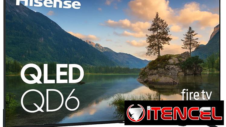📺 Televisor Hisense QD6/QD65NF QLED 55″ – ¡ Disfrute de  la imagen como nunca ! 📺