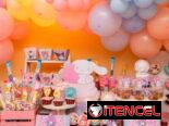 Súper decoración de cumpleaños
