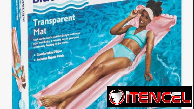 Balsa flotador de playa y piscina