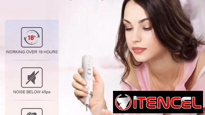 Taladro Eléctrico para Uñas Recargable por USB | Kit Profesional de Manicura en La Habana