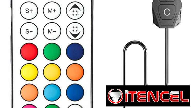 Controladora argb 5v con su mando a distancia en 20 usd o en cup al cambio  Con mensajería 🏍 libre de costo para