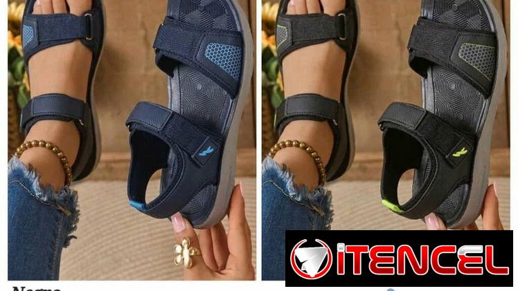 Sandalias para damas tipo prácticas