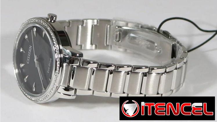 RELOJ CITIZEN ECODRIVE SILHOUETTE CRYSTAL (FE7040-53E) DE MUJER , 36MM EN ACERO INOXIDABLE CON DIAMANTES  58049738