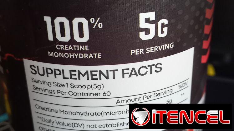 CREATINA 300g, 60 servicios, 2 meses de entreno!!!
