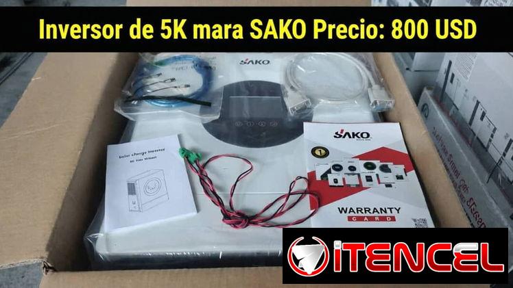 Inversor de 5 kw, 10Kw, 12kw marca Saco