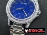 RELOJ CITIZEN ECODRIVE CLASSIC DE MUJER (EM0940-54L) NUEVO A ESTRENAR , 34MM EN ACERO INOXIDABLE , OFERTON  58049738