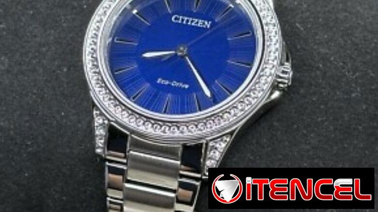 RELOJ CITIZEN ECODRIVE CLASSIC DE MUJER (EM0940-54L) NUEVO A ESTRENAR , 34MM EN ACERO INOXIDABLE , OFERTON  58049738