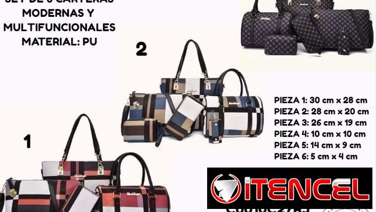 JUEGOS DE CARTERAS Y BOLSOS PARA EL GIM