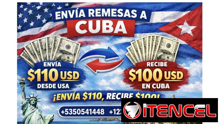 Remesas en el cotorro y la Habana, envía 110 y recibe 100 en el mismo día ✅