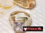 Anillos con piedra para hombres. LM joyería. Garantía y comprobante de compra. Mensajeria si desea
