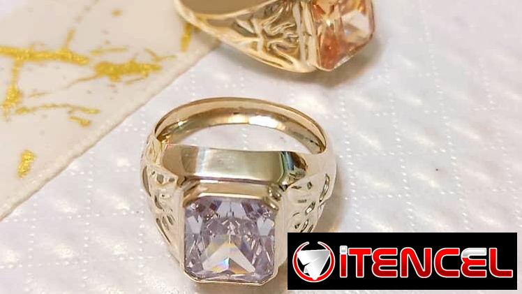 Anillos con piedra para hombres. LM joyería. Garantía y comprobante de compra. Mensajeria si desea