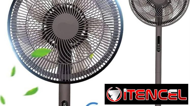 🔖Ventilador recargable de pedestal de la marca Sanumo