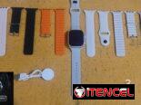 ⌚ Relojes Inteligentes SmartWatch Ultra 3️⃣ con sus 7 manillas y cargador de imán 🧲