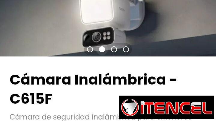 Cámara Inalámbrica – C615F. Modelo: Tapo SolarCam C615F