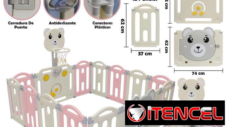 170usd🔺️☝️ Corral para bebé  Grande Con canasta y pelota