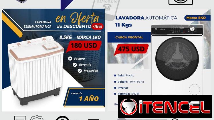 Lavadoras automáticas y semiautomáticas
