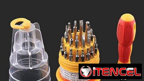 ✔️ ✔️ ✔️ ✔️ ✔️ KIT DESTORNILLADOR 31 EN 1 ✔️ ULTIL PARA MOVILES – RELOJES – ELECTRONICA ✔️✔️✔️✔️✔️