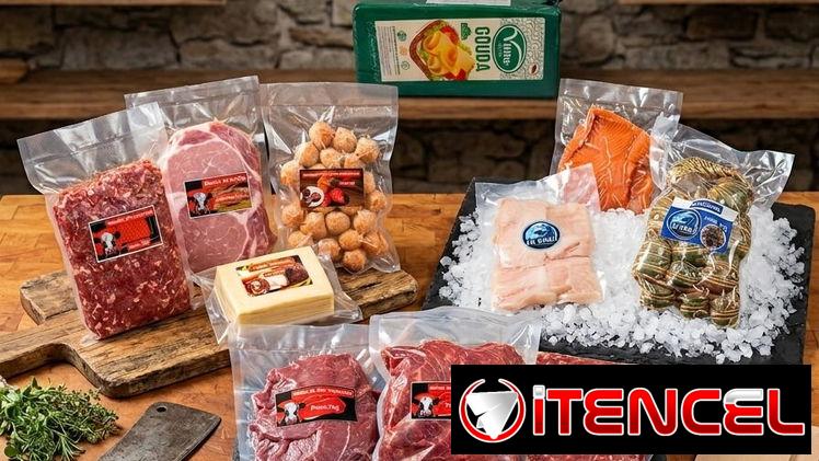 Carne de cerdo, res, pollo, del mar y helados y mucho más