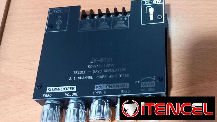 AMPLIFICADOR HIFI 2.1 (STEREO + SUBWOOFER) NUEVO
