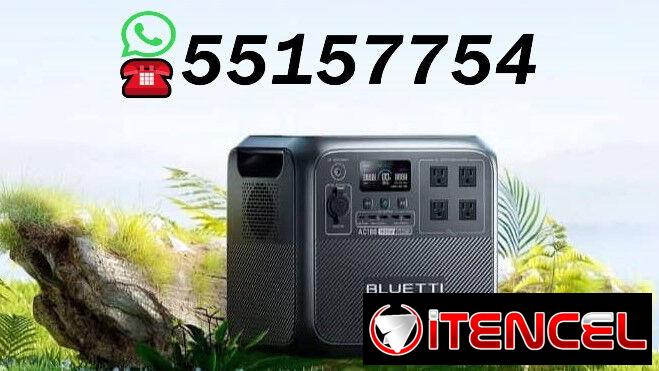⚡🔌BLUETTI AC180 ▌1800W con picos de 2700W ▌Batería de reserva LiFePO4 de 1152 Wh 🚜”ENVÍO GRÁTIS”