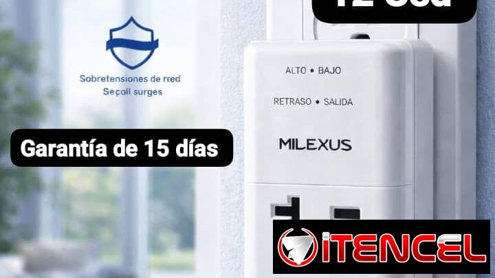 Protector de voltaje Milexus 220v 20A, Garantía de 15 días, Entrega por un mínimo costo adicional para toda La Habana