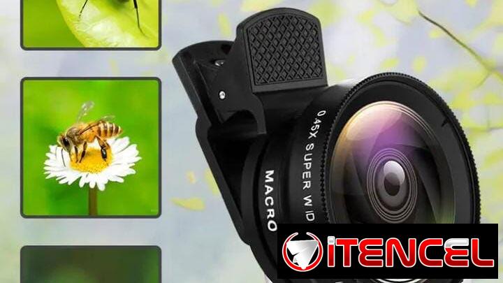 Lente macro profesional 2 in 1…