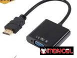 – Adaptador HDMI a VGA 1080p (sin audio)